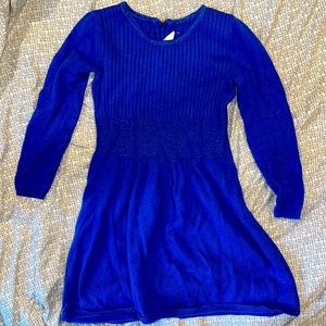 Little girls sweater dress size 5-6